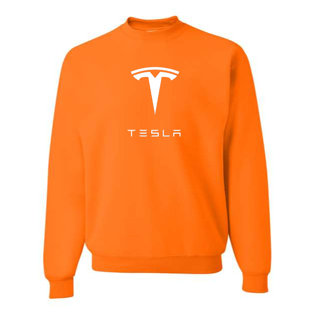 Men’s Tesla Motorsports Car Crewneck Sweatshirt