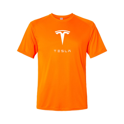 Youth Kids Tesla Motorsports Car Performance T-Shirt