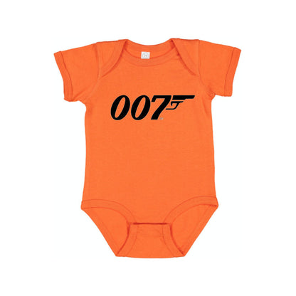 007 James Bond Movie Baby Romper Onesie