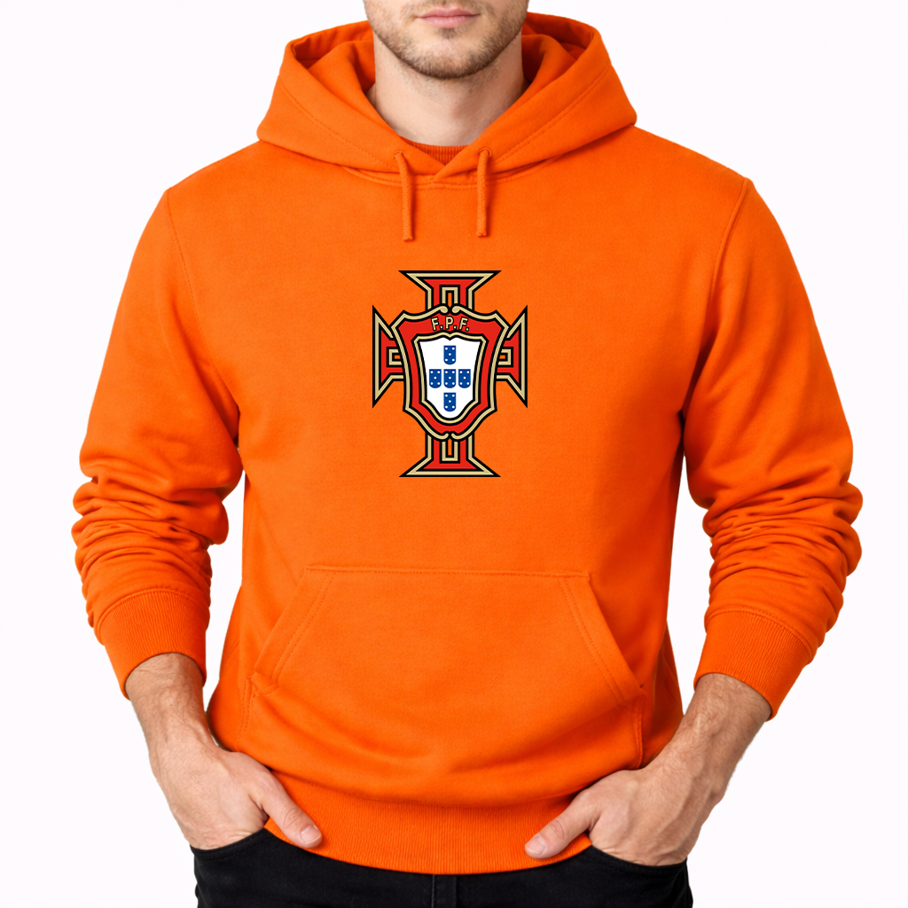 Men's Portugal National Soccer Team Pullover Hoodie