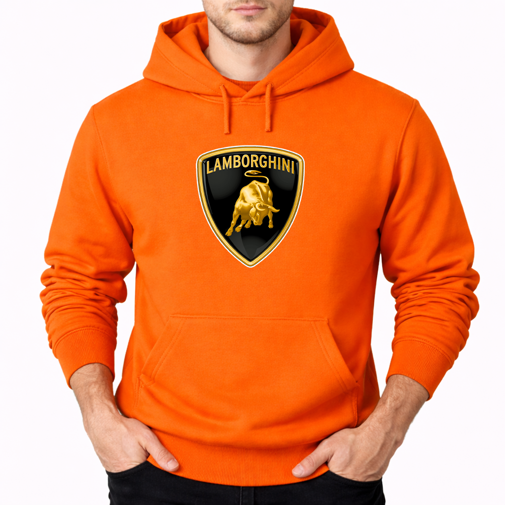 Men’s Lamborghini Car Pullover Hoodie