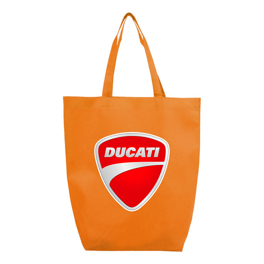 Ducati Motorcycle - Non-Woven Gusset Bottom Tote - Q1251