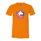 Men’s  Lille Olympique FC - BELLA + CANVAS - Jersey V-Neck Tee - 3005