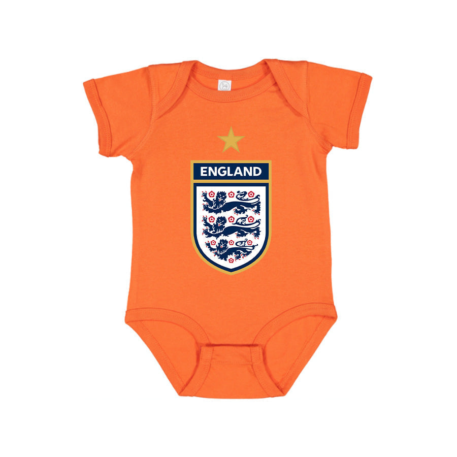 England National Soccer Team Baby Romper Onesie