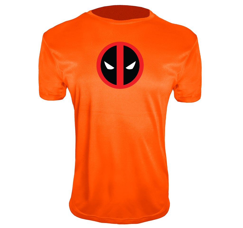 Youth Kids Deadpool Marvel Superhero Polyester T-Shirt