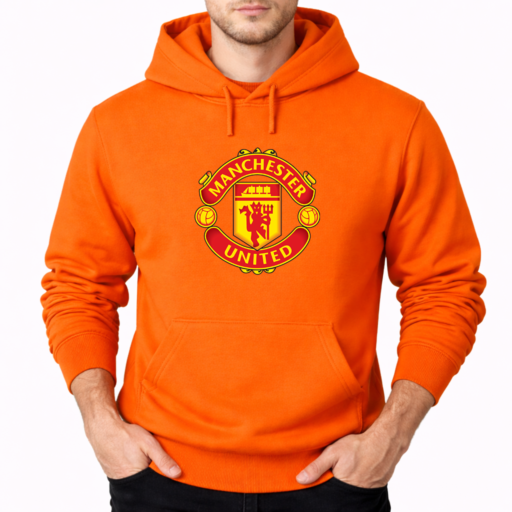 Men’s Manchester United Soccer Pullover Hoodie