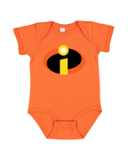 The Incredibles Cartoon Baby Romper Onesie