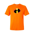Men's The Incredibles Cartoon Polyester T-Shirt