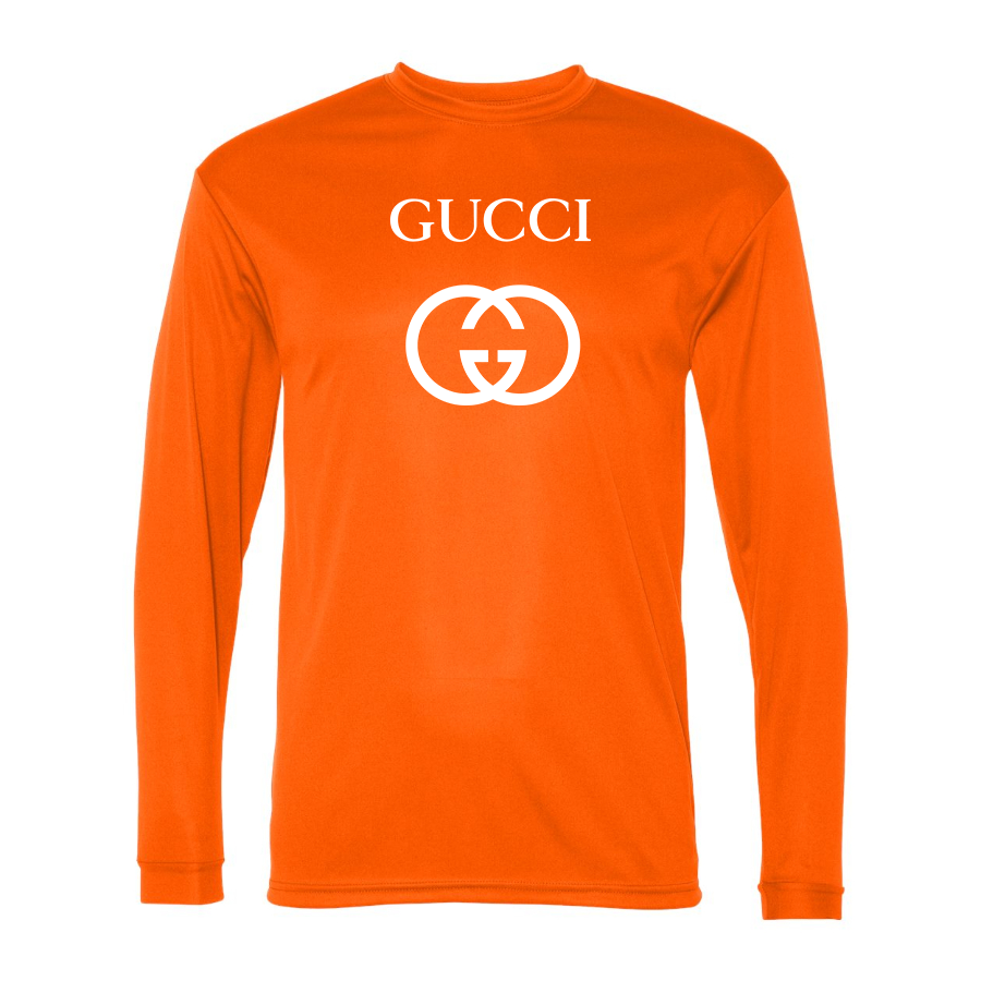 Men's Gucci Polyester Long Sleeve T-Shirt