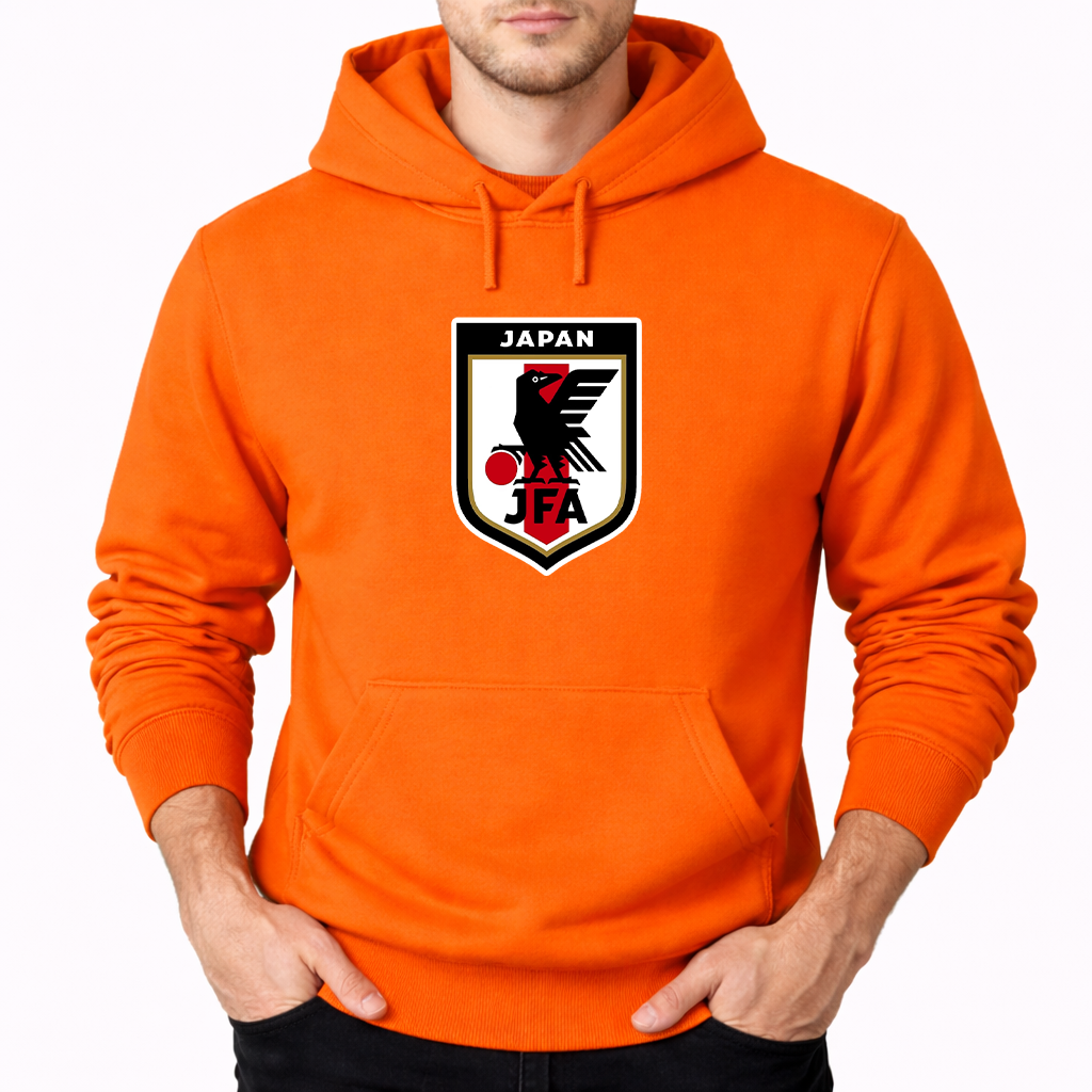 Men's Japan National Soccer Team Pullover Hoodie