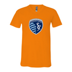 Men’s Sporting Kansas City FC - BELLA + CANVAS - Jersey V-Neck Tee - 3005