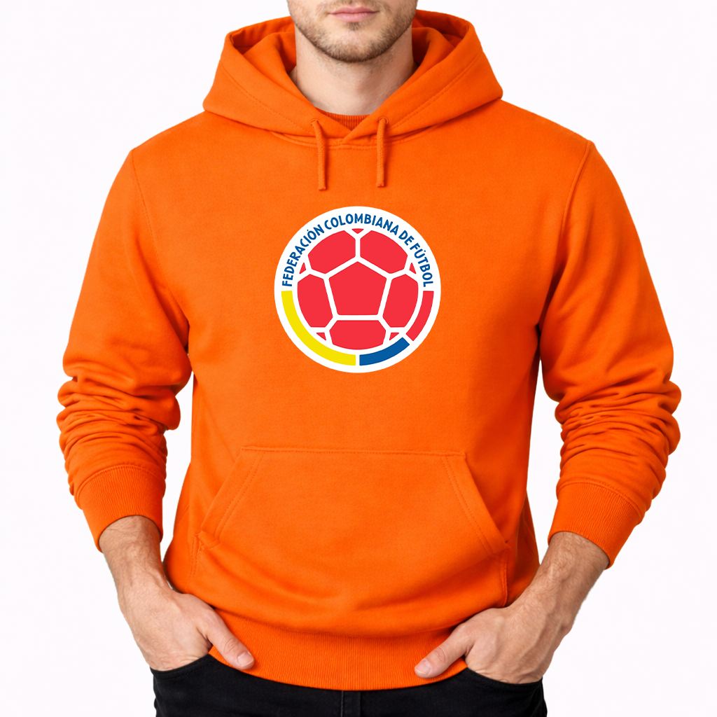 Men's Colombia National Soccer Team Pullover Hoodie