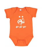 Baby France Soccer Romper Onesie
