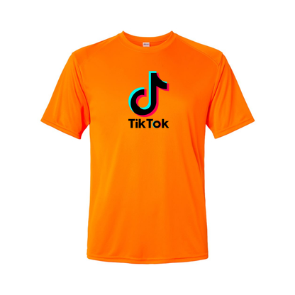 Youth Kids TikTok Social Performance T-Shirt