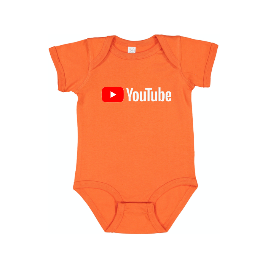 YouTube Social Video Steaming Baby Romper Onesie