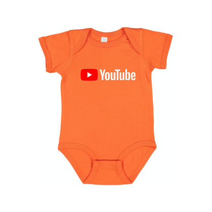 YouTube Social Video Steaming Baby Romper Onesie