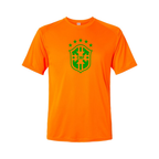 Men's Brazil Soccer Polyester T-Shirt