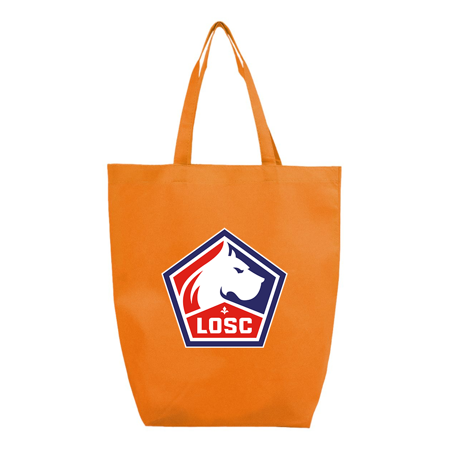Lille Olympique FC - Q-Tees - Non-Woven Gusset Bottom Tote - Q1251