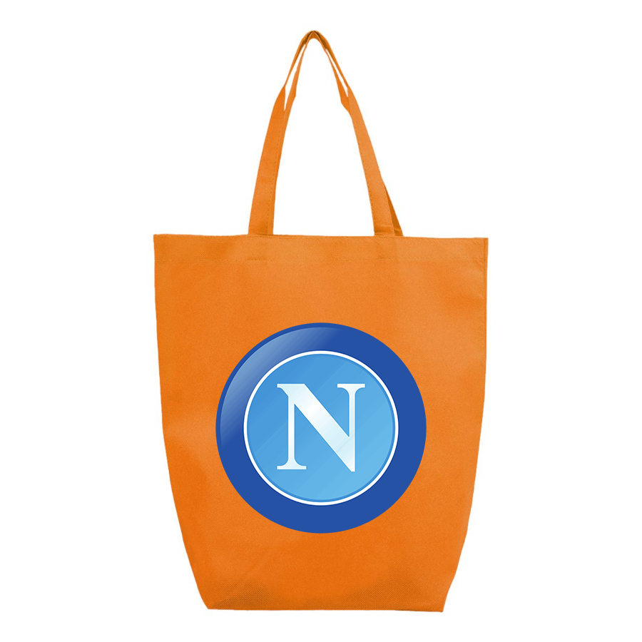 Napoli FC  - Q-Tees - Non-Woven Gusset Bottom Tote - Q1251