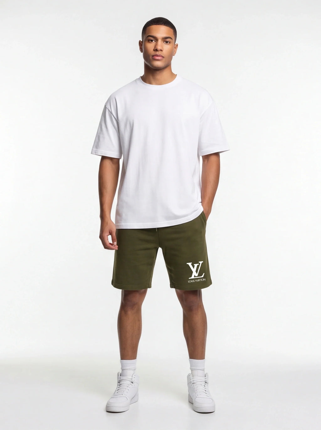 Men's Louis Vuitton Fleece Shorts