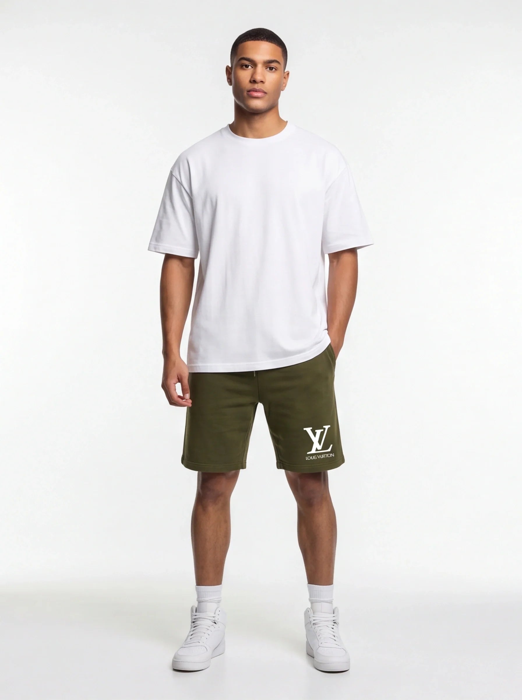 Men's Louis Vuitton Fleece Shorts