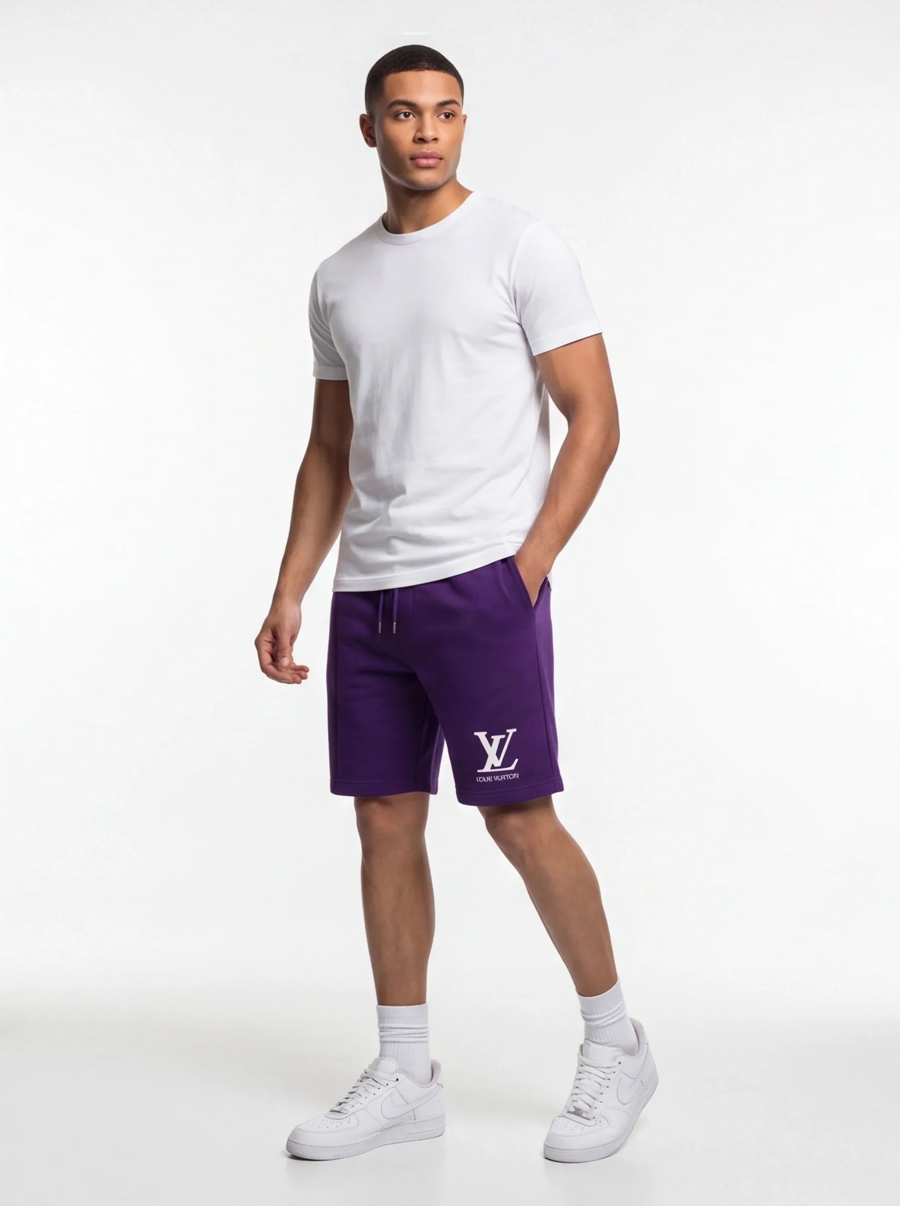 Men's Louis Vuitton Fleece Shorts