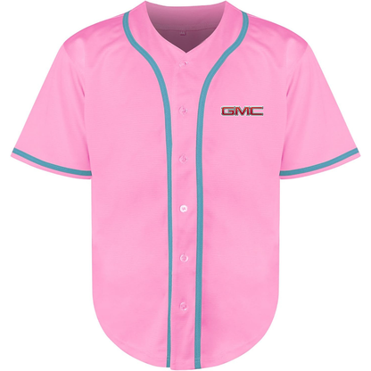 Men’s GMC Car Baseball Jersey