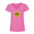 Women's Borussia Dortmund BVB FC V-Neck T-Shirt