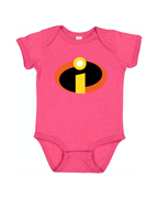 The Incredibles Cartoon Baby Romper Onesie