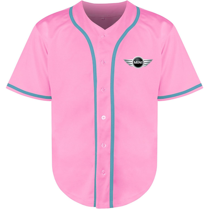 Men’s Mini Cooper Car Baseball Jersey