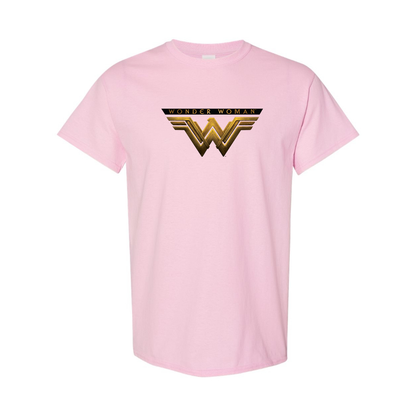Youth Kids Wonder Woman DC Superhero Cotton T-Shirt