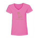 Women's Ovosound Drake Music V-Neck T-Shirt