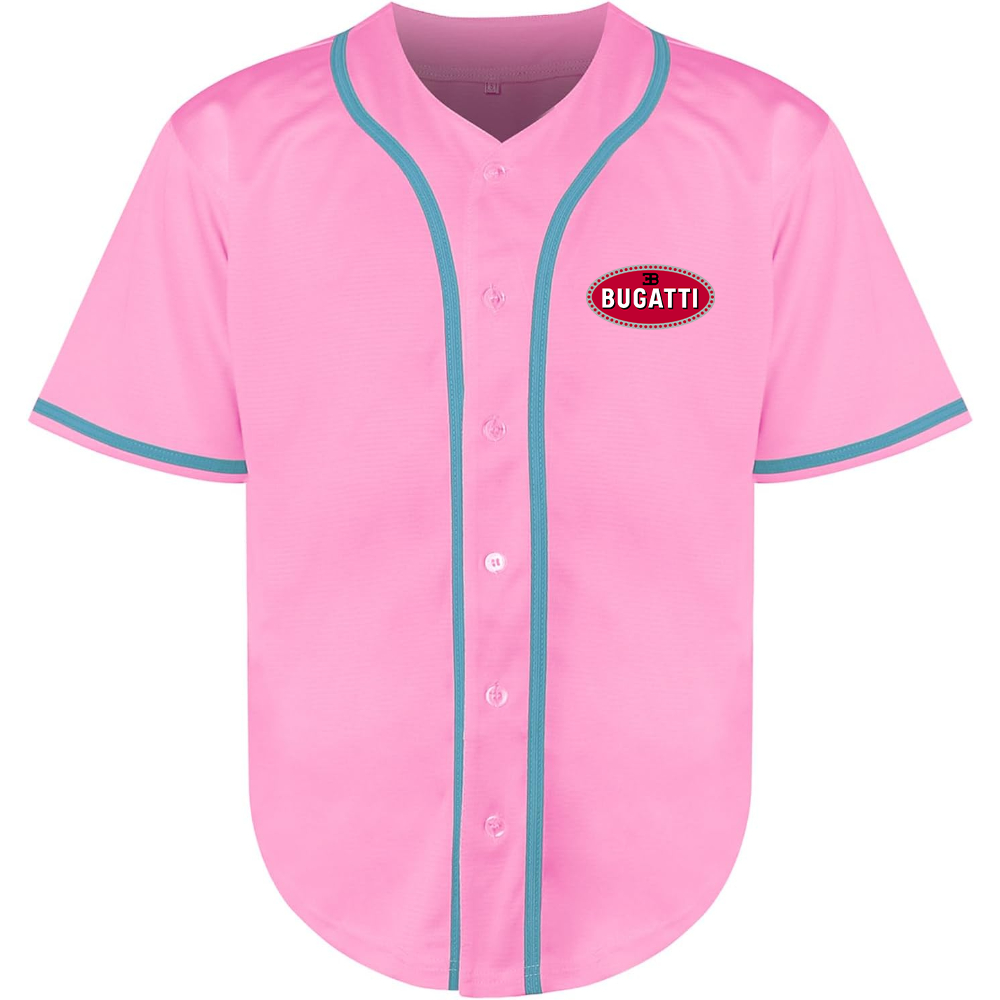 Men’s Bugatti Car Baseball Jersey