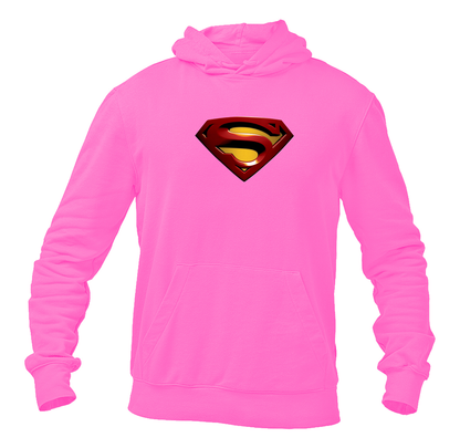 Men's Superman Superhero Pullover Hoodie