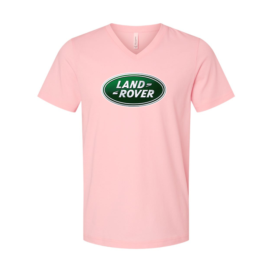 Men’s Land Rover Car - BELLA + CANVAS - Jersey V-Neck Tee - 3005