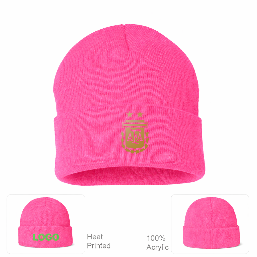 Argentina Soccer Beanie Hat