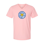 Men’s Leicester City FC - BELLA + CANVAS - Jersey V-Neck Tee - 3005