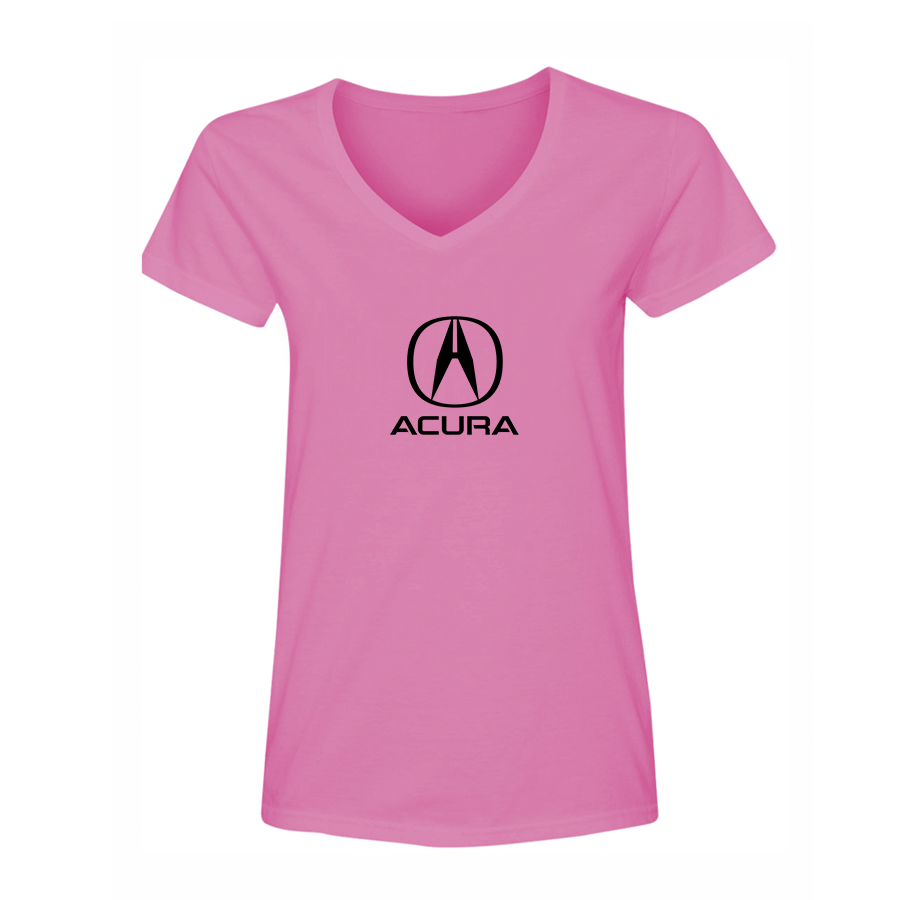 Women's Acura Car V-Neck T-Shirt