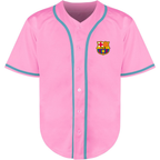 Men's F.C. Barcelona Soccer Baseball Jersey