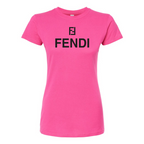 Women's Fendi Round Neck T-Shirt