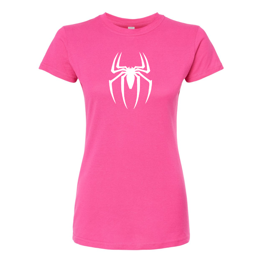 Women's Spiderman Marvel Avengers Superhero Round Neck T-Shirt