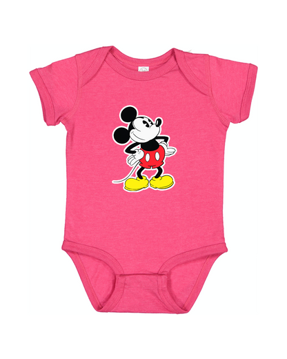Mickey Mouse Cartoon Baby Romper Onesie