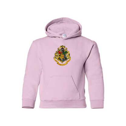 Youth Kids Hogwarts Emblem Harry Potter Movie Pullover Hoodie
