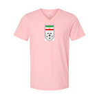 Men’s Iran National Soccer Team - BELLA + CANVAS - Jersey V-Neck Tee - 3005