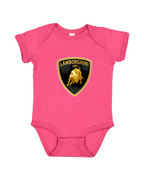 Lamborghini Car Baby Romper Onesie
