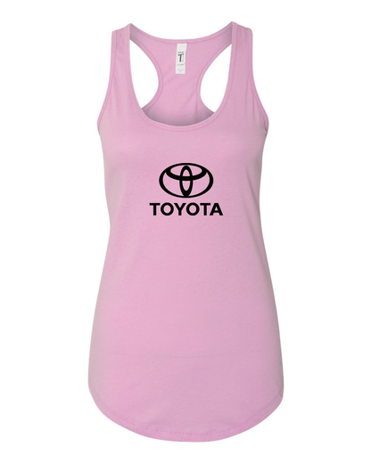 Women's Toyota Motorsport Car Racerback Tank Top