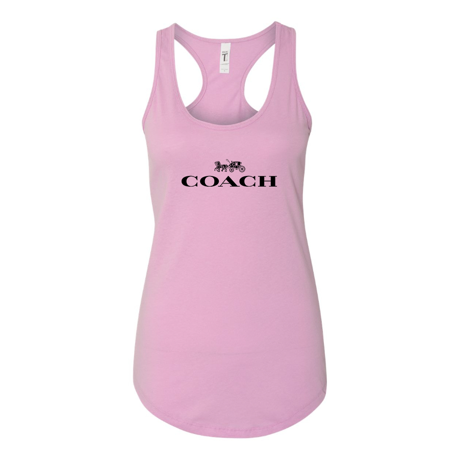 Women's Coach Racerback Tank Top