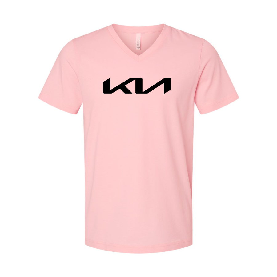 Men’s Kia Car - BELLA + CANVAS - Jersey V-Neck Tee - 3005