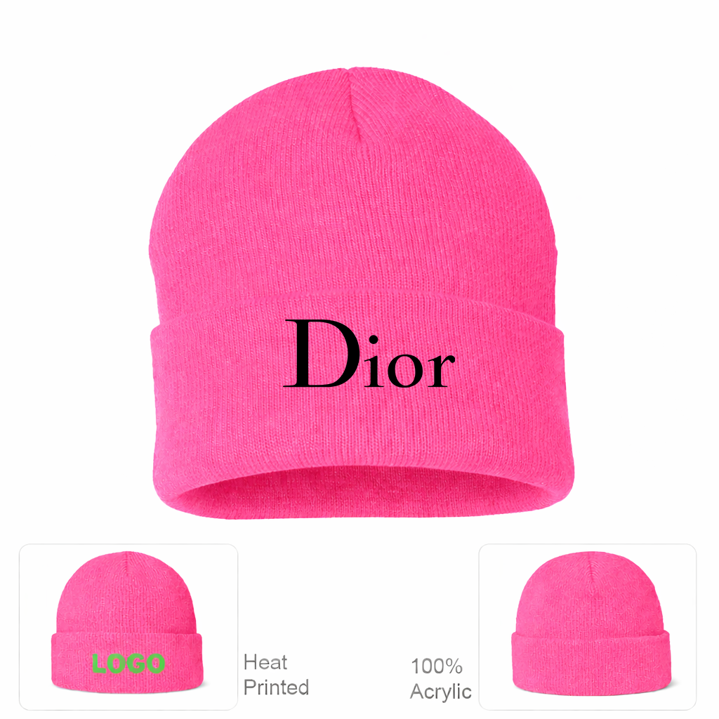 Dior Cuffed Beanie Hat