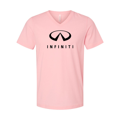 Men’s Infiniti Luxury Car - BELLA + CANVAS - Jersey V-Neck Tee - 3005